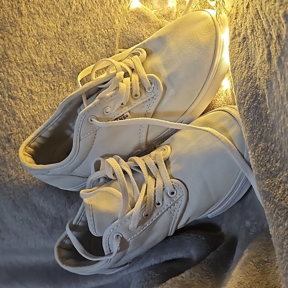 Vans 7 Women's White GUC - Picture 6 of 11